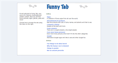 Desktop Screenshot of funnytab.net